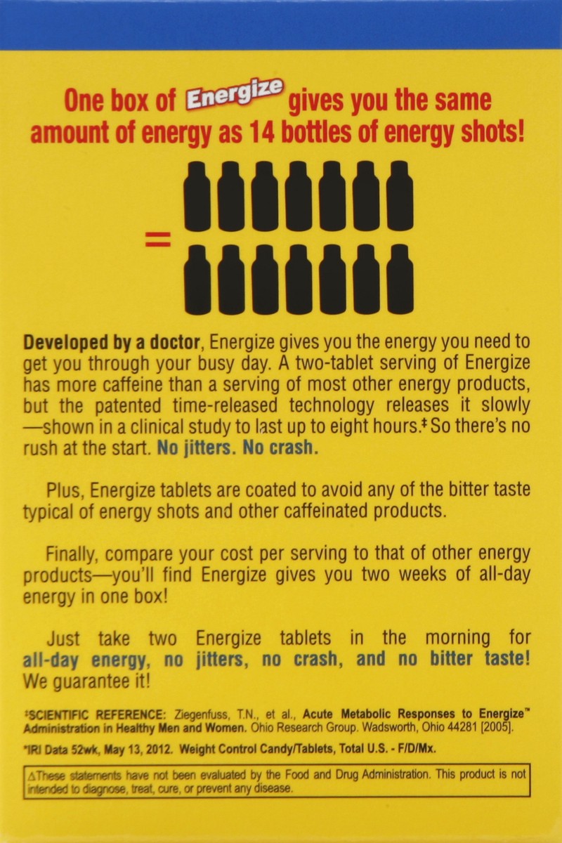 slide 5 of 5, Isatori Energize 28 ea, 28 ct