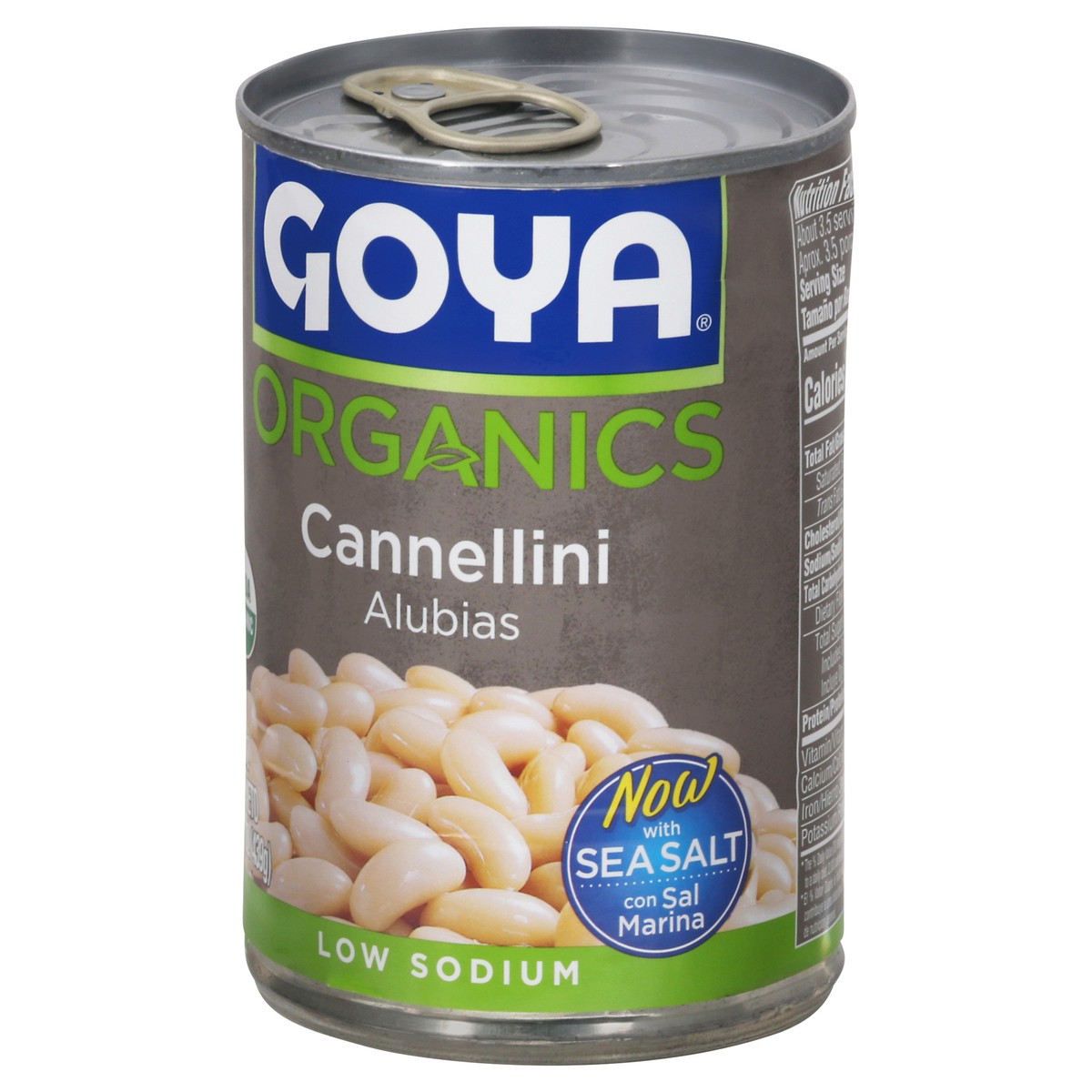 slide 10 of 13, Goya Organics Low Sodium Cannellini Beans 15.5 oz, 15.5 oz