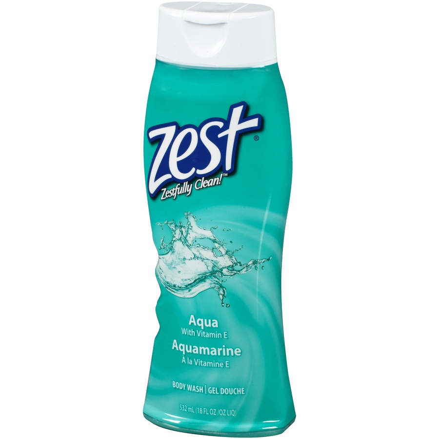 slide 3 of 7, Zest Aqua Body Wash, 18 fl oz