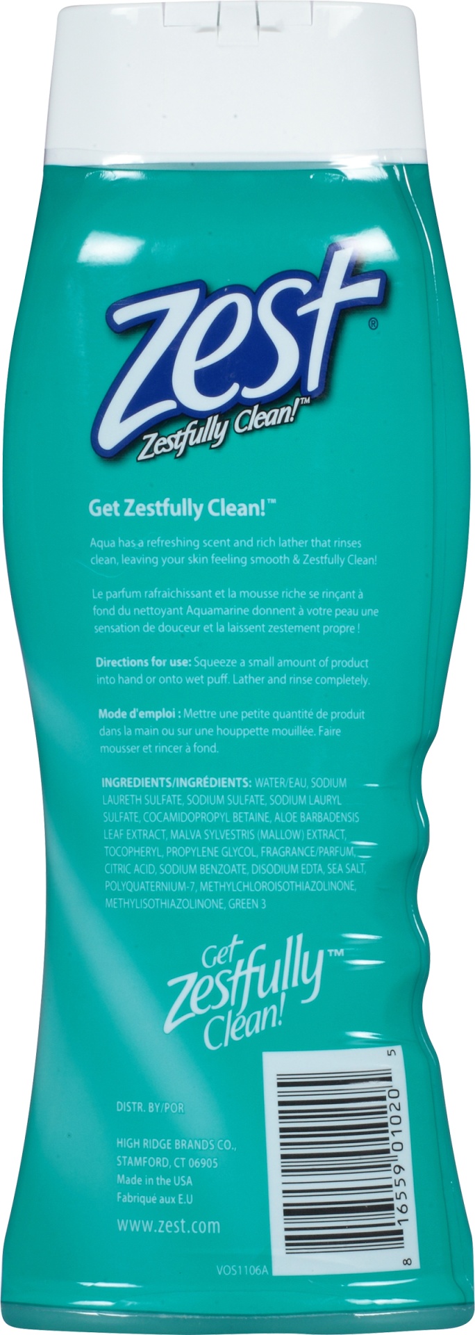 slide 6 of 7, Zest Aqua Body Wash, 18 fl oz