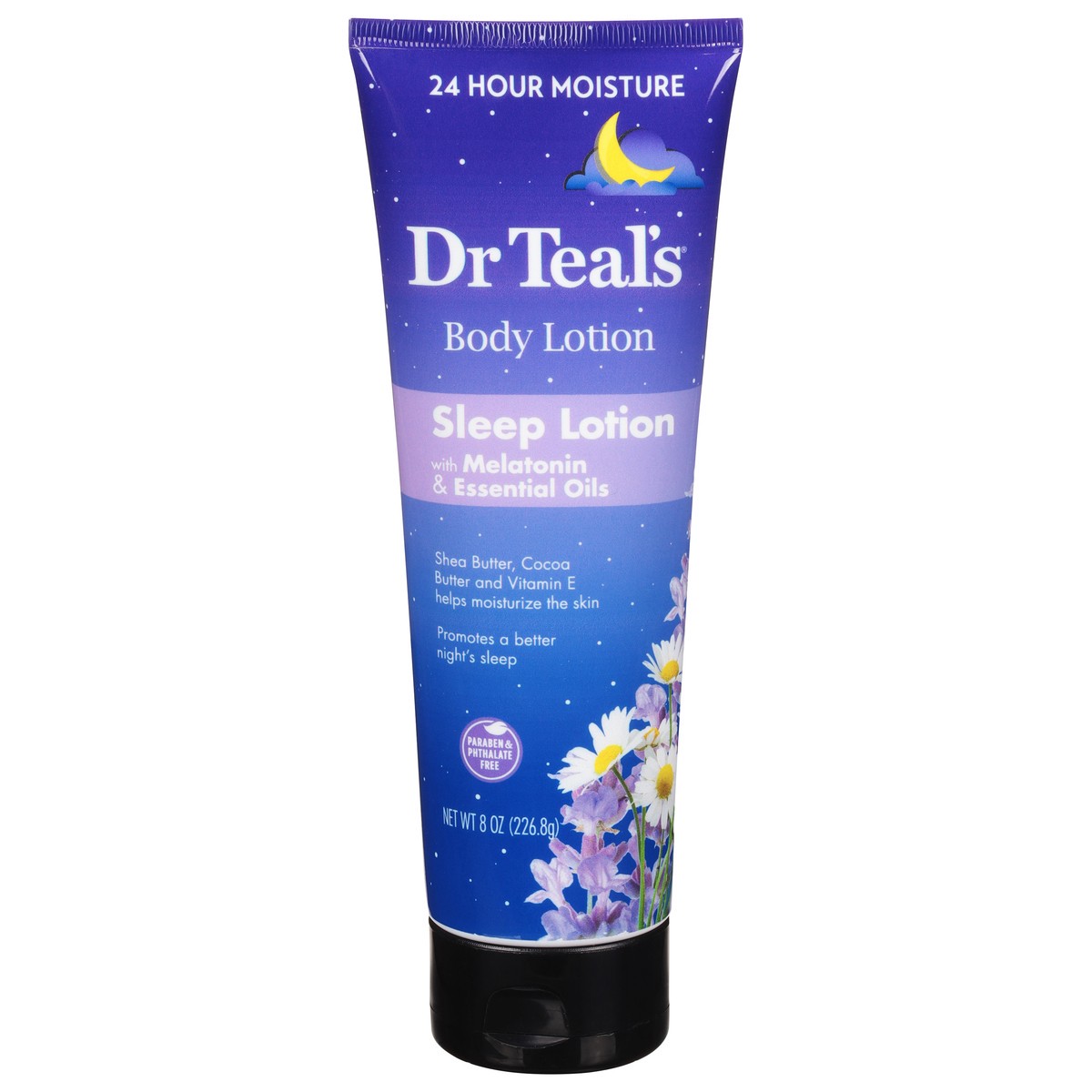 slide 1 of 9, Dr. Teal's Sleep Lotion Body Lotion 8 oz, 8 oz