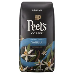 Peet's Coffee Vanilla Flavored Ground Coffee - 10 oz
