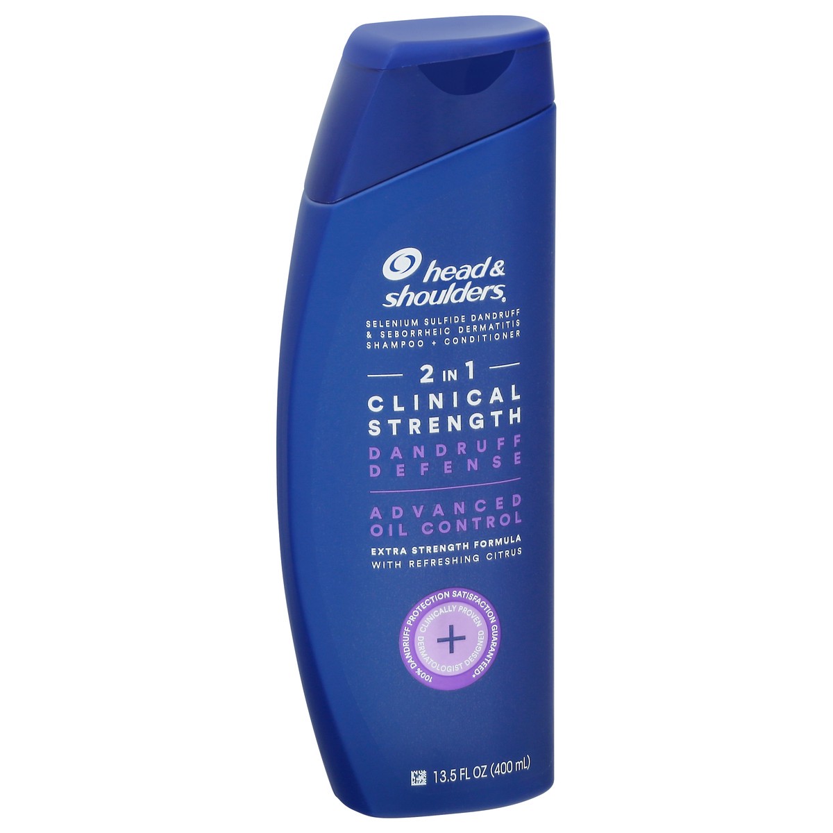 slide 9 of 13, Head & Shoulders 2 in 1 Clinical Strength Shampoo + Conditioner 13.5 fl oz, 13.5 fl oz