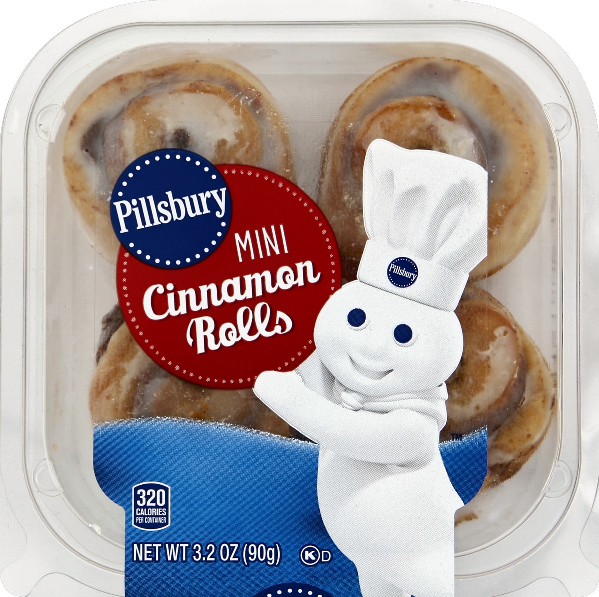 slide 6 of 6, Pillsbury Cinnamon Rolls, Mini, 3.2 oz