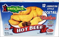 Tower Isle Beef Patties Hot