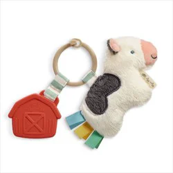 Itzy Ritzy Teether Pal Crib Toy - Cow