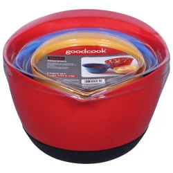 Good Cook Touch 1.5/3/5 Qt Mixing Bowls 1 Set