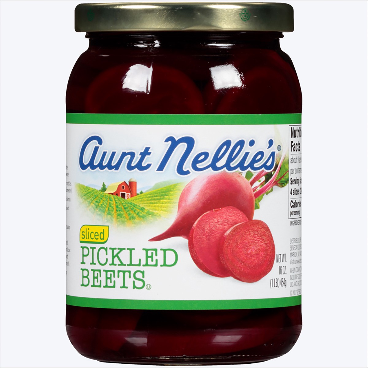 slide 1 of 2, Aunt Nellie's Sliced Pickled Beets, 16 oz