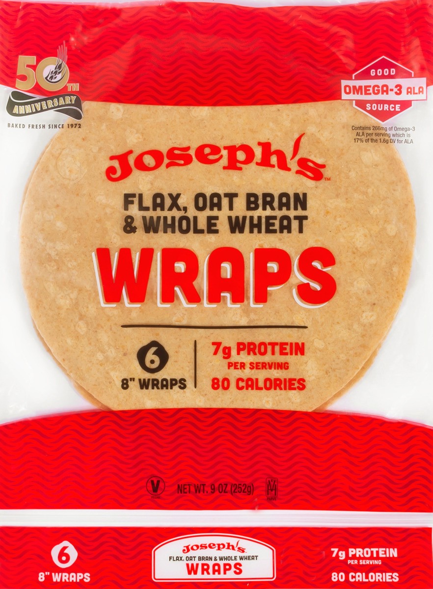 slide 2 of 9, Joseph's Wraps, 6 ct