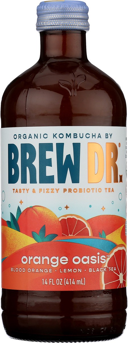 slide 6 of 9, Brew Dr. Kombucha, Citrus Earl Grey - 14 fl oz, 14 fl oz