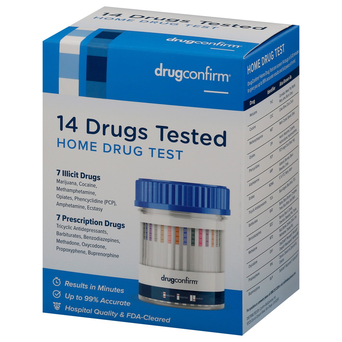 slide 5 of 9, DrugConfirm Home Drug Test 1 ea, 1 ct