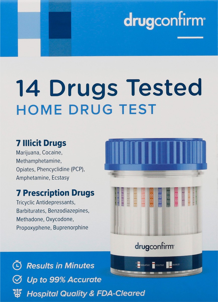 slide 1 of 9, DrugConfirm Home Drug Test 1 ea, 1 ct