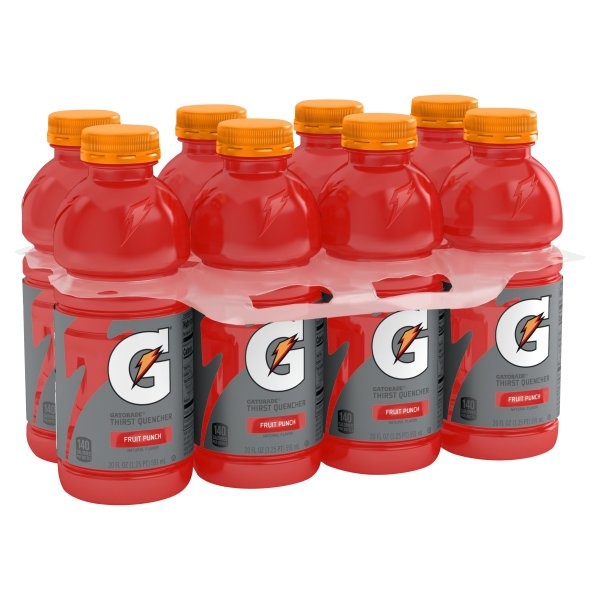 Gatorade Fruit Punch Sports Drink 8 ct; 20 fl oz Shipt