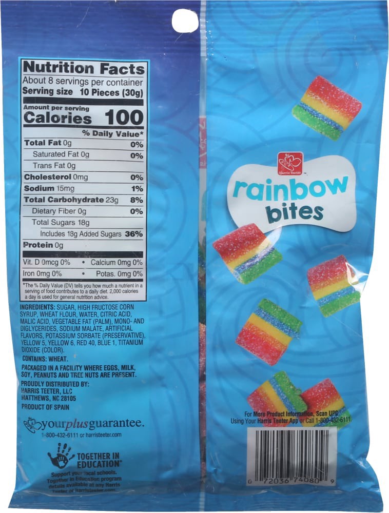 slide 2 of 2, Harris Teeter Rainbow Bites, 8 oz