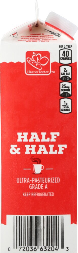 slide 2 of 5, Harris Teeter Half & Half, 32 fl oz