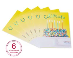 American Greetings Celebrate Cake Birthday Cards