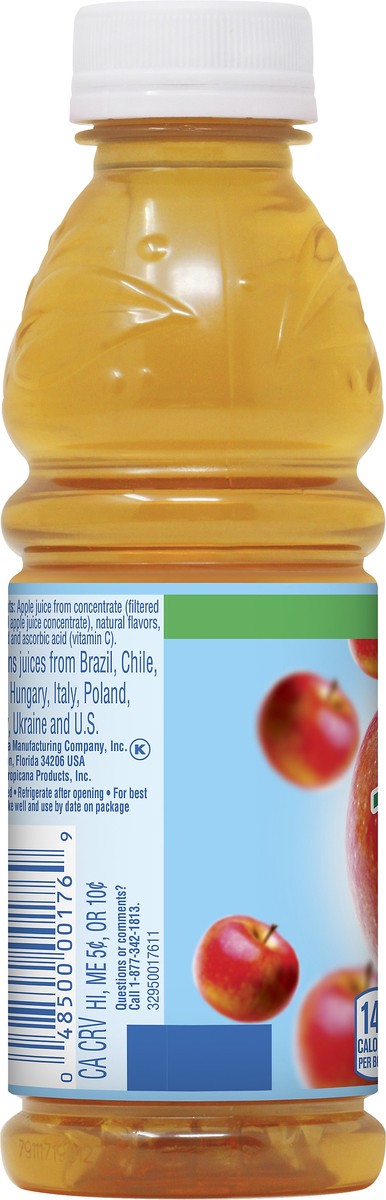 slide 7 of 10, Tropicana Apple 100% Juice - 10 oz, 10 oz