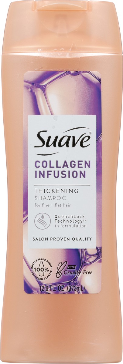 slide 12 of 13, Suave Professionals Thickening Shampoo Collagen Infusion, 12.6 oz, 12.6 oz