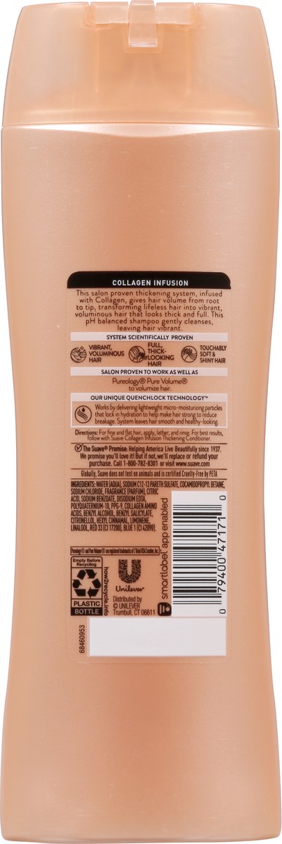 slide 7 of 13, Suave Professionals Thickening Shampoo Collagen Infusion, 12.6 oz, 12.6 oz