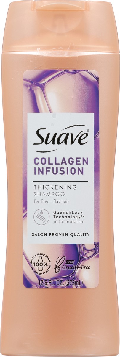 slide 9 of 13, Suave Professionals Thickening Shampoo Collagen Infusion, 12.6 oz, 12.6 oz