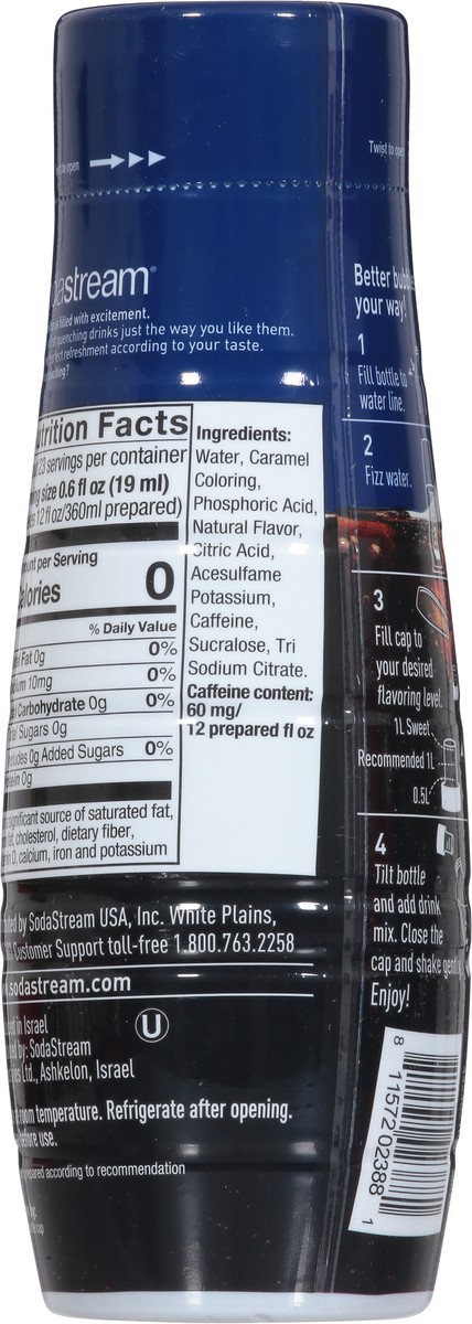 slide 8 of 9, SodaStream Classics Diet Cola Drink Mix 14.9 fl oz, 14.9 fl oz