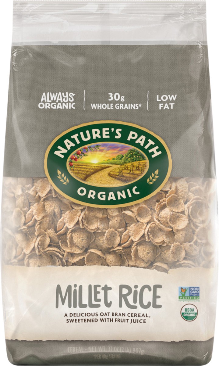 slide 1 of 5, Nature's Path Organic Millet Rice Cereal 32 oz, 32 oz