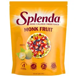Splenda Monk Fruit Granulated Sweetener - 3.8 oz Pouch