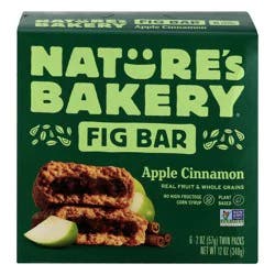 Nature's Bakery 6 Twin Packs Apple Cinnamon Fig Bar 6 ea