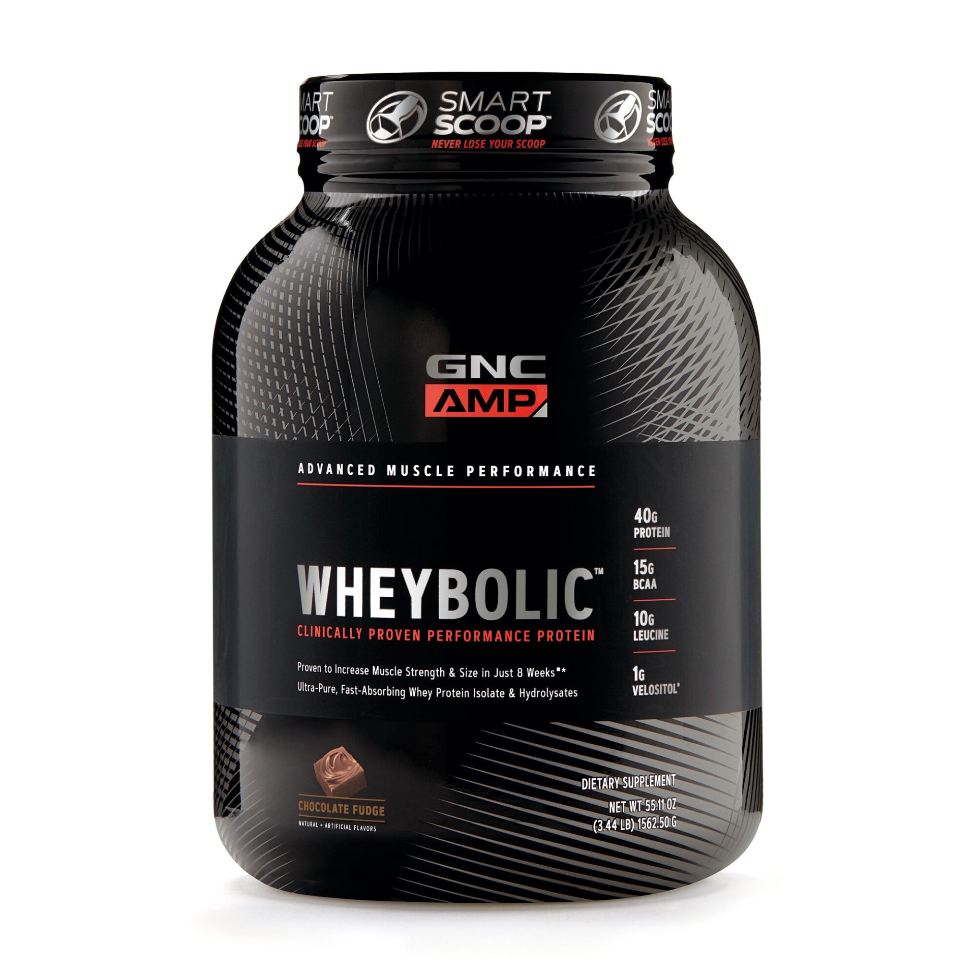 slide 1 of 1, GNC AMP Wheybolic - Chocolate Fudge, 1 ct