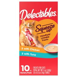 Delectables Hartz Delectables Squeeze Ups Lickable Cat Treats, 10ct