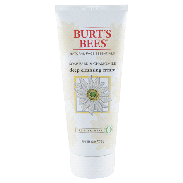 slide 1 of 1, Burt's Bees Soap Bark And Chamomile Deep Cleansing Cream, 6 oz