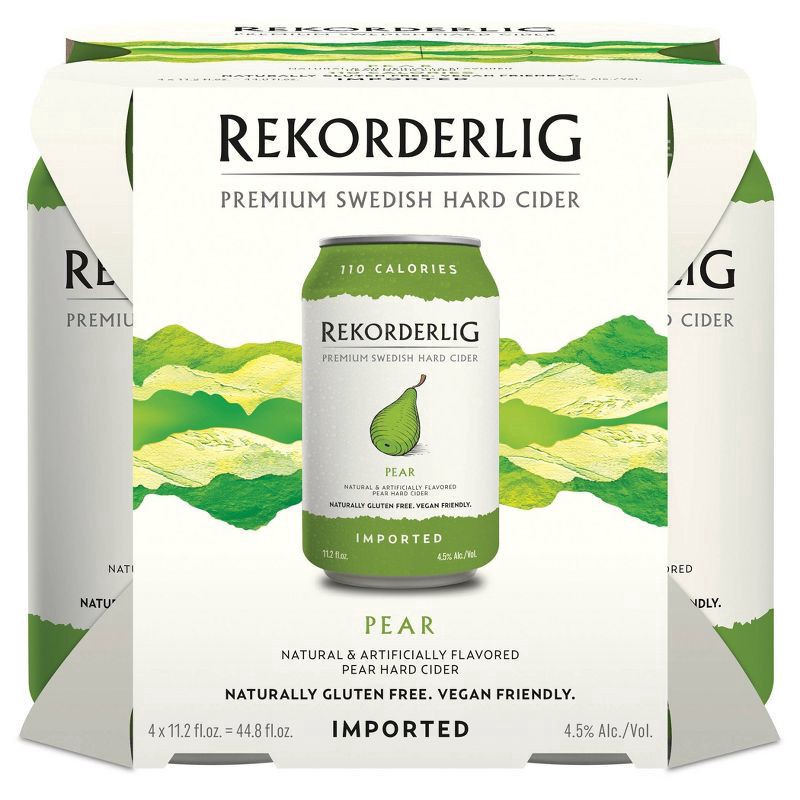 slide 1 of 1, Rekorderlig Hard Cider 4 ea, 4 ct; 12 oz