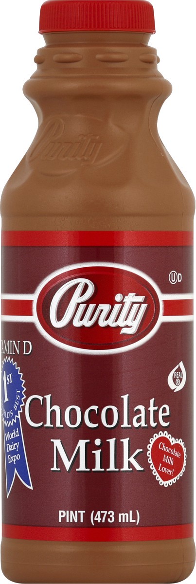 slide 4 of 7, Purity Whole Chocolate Milk Pint - 1 Bottle, 1 pint