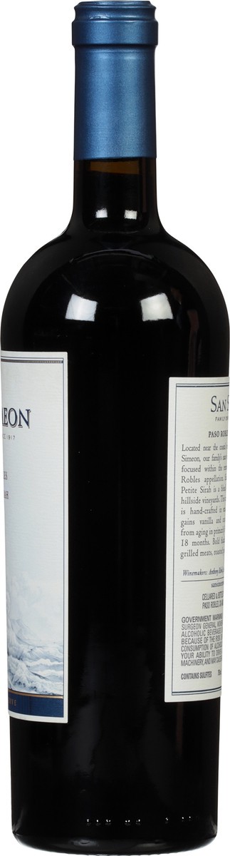 slide 3 of 10, San Simeon Petite Sirah Paso Robles Red Wine 750mL, 750 ml