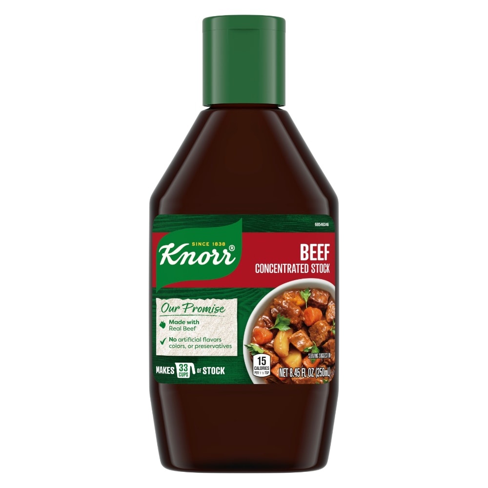 slide 1 of 1, Knorr Beef Concentrated Stock, 8.45 fl oz