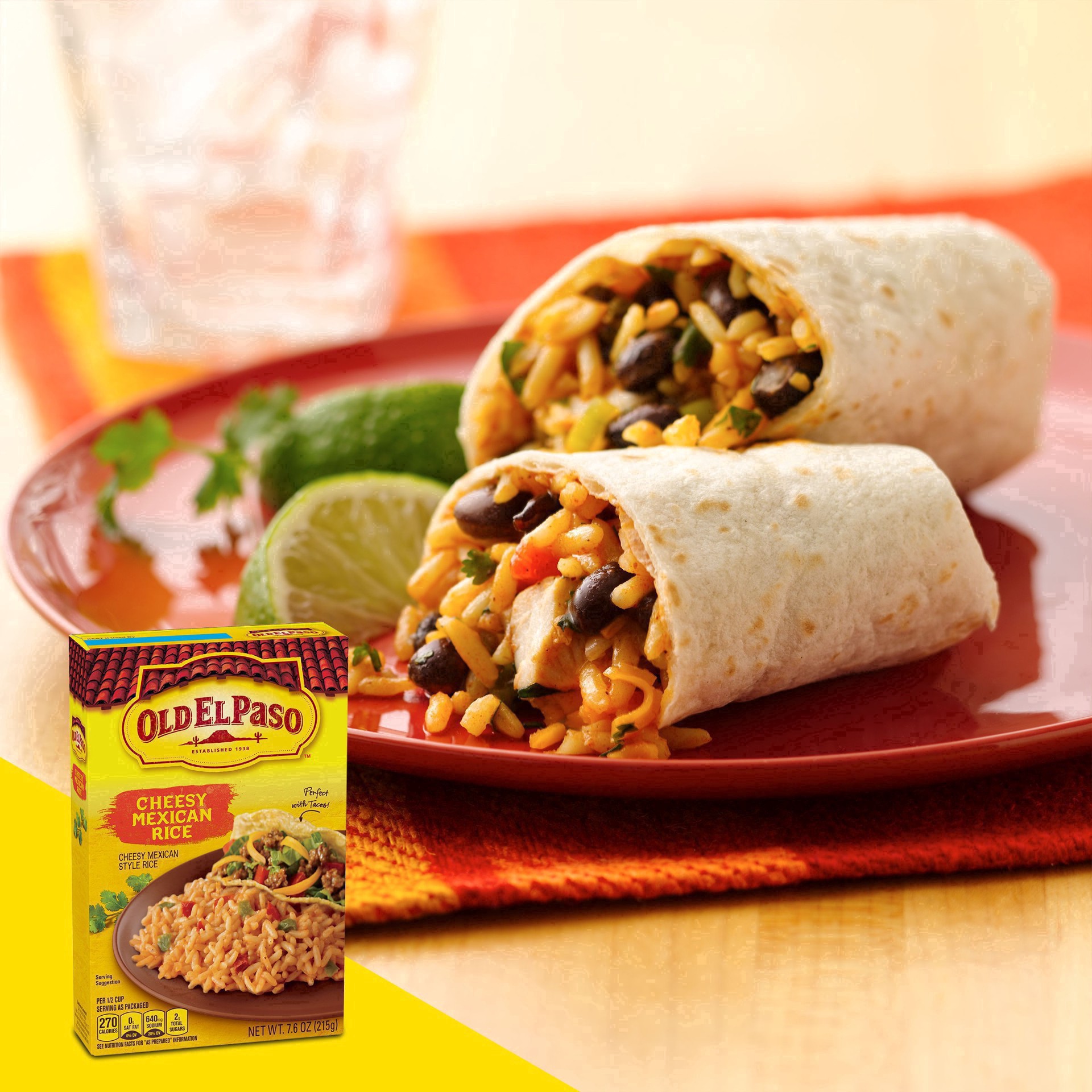 slide 6 of 118, Old El Paso Cheesy Mexican Rice, 7.6 oz., 7.60 oz