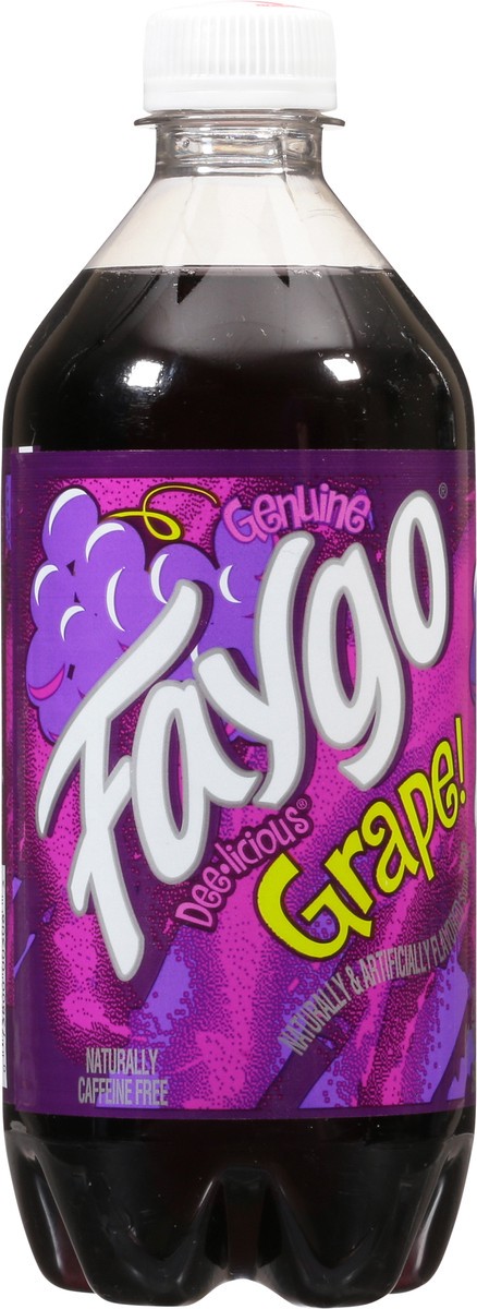 slide 5 of 13, Faygo Grape Soda 20 fl oz, 20 fl oz