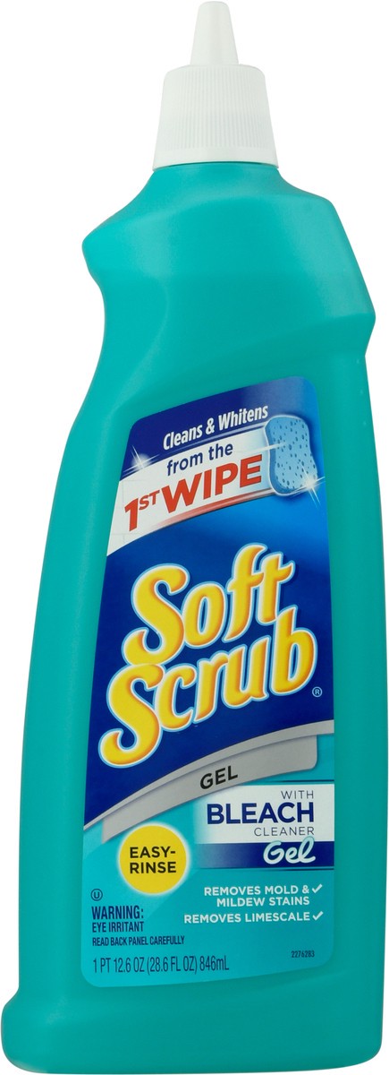 slide 7 of 9, Soft Scrub Cleaner Gel with Bleach 28.6 fl oz, 28.60 fl oz