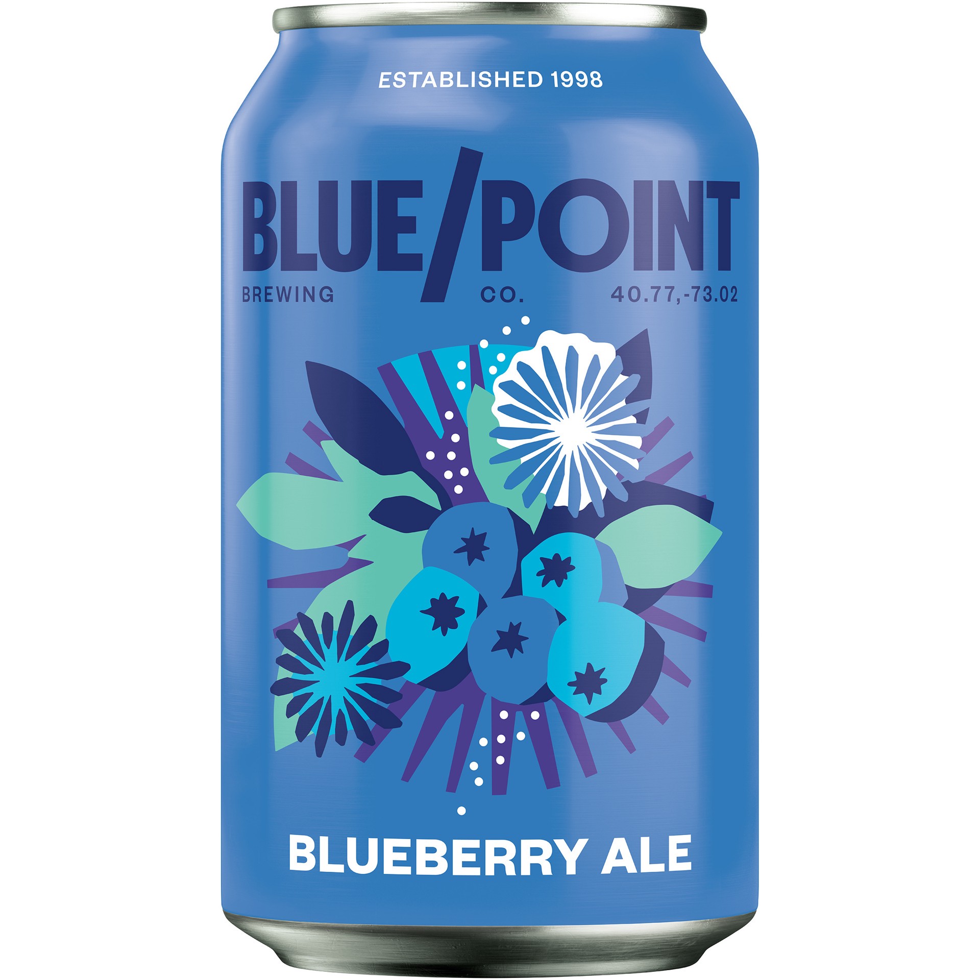 slide 1 of 4, Blue Point Blueberry Ale, 12 fl. oz. Can, 12 oz