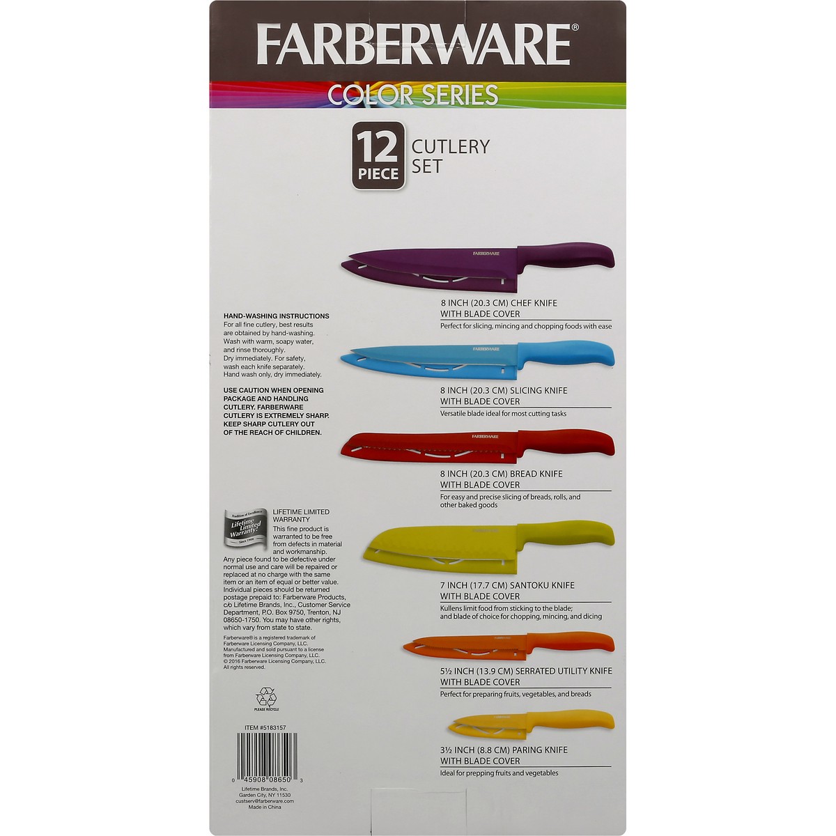 slide 7 of 10, Farberware Cultery Set 1 ea, 1 ct