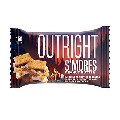 slide 1 of 10, Outright Protein Bar S'mores Peanut Butter, 2.12 oz