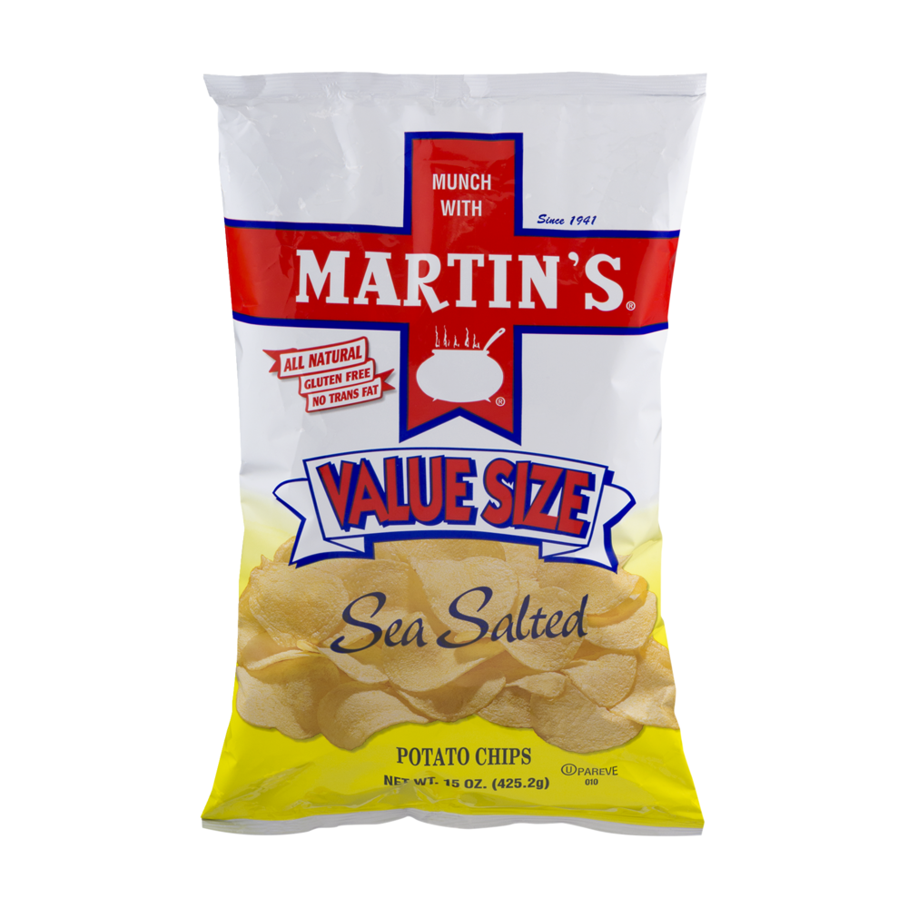 slide 1 of 1, Martin's Regular Chips, 15 oz