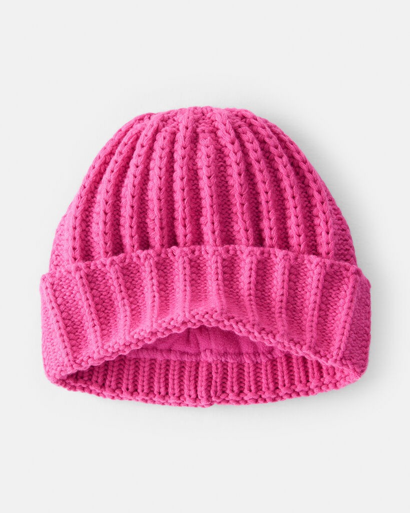 slide 2 of 2, Carter's Toddler Beanie - Pink Fuchsia 2T4T, 1 ct