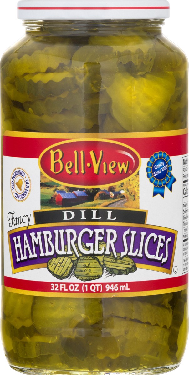 slide 2 of 13, Bell-View Dill Fancy Hamburger Slices 32 oz, 32 oz