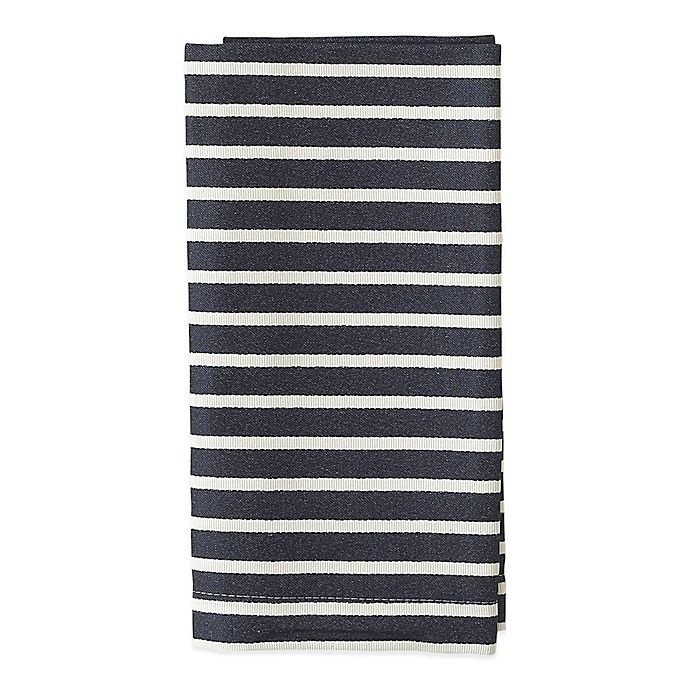 slide 1 of 1, Kate Spade New York Harbour Drive Napkin - Navy, 1 ct