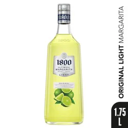 1800 The Ultimate Margarita Lime Light Ready to Drink Cocktail, 1.75 L