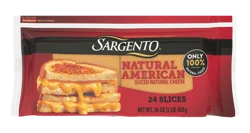 Sargento Natural American Slices 8oz