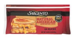 Sargento Natural American Slices 8 oz