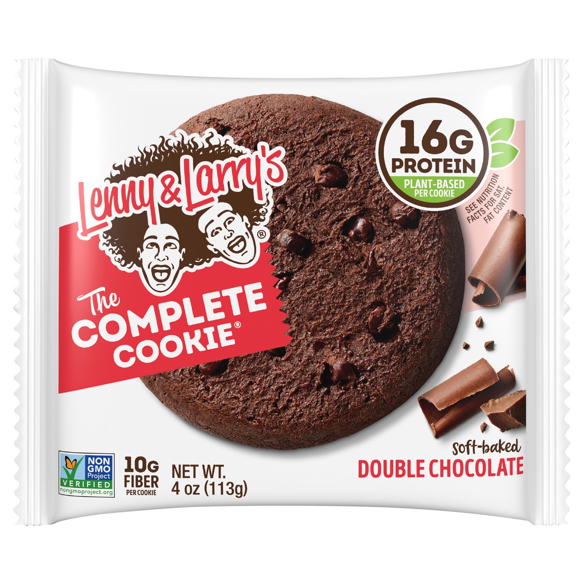 slide 1 of 2, Lenny & Larry's The Complete Cookie, Double Chocolate, 4oz- 12ct, 4 oz