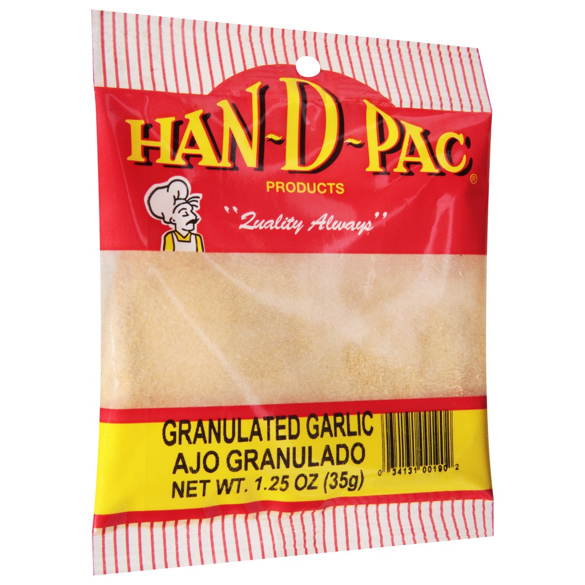 slide 2 of 11, Han-D-Pac Granulated Garlic 1.25 oz, per lb